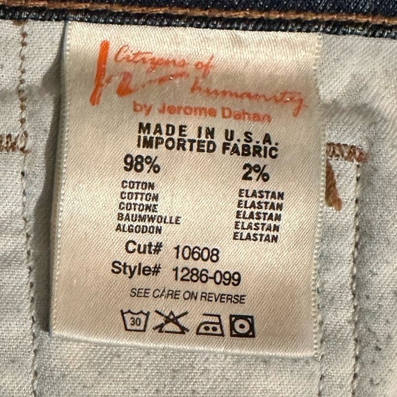 Citizens of Humanity Amber Medium Rise Bootcut Waist 28” - Picture 9 of 12